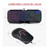 Combo Bàn phím và Chuột HP GK1100 Đen led (USB)